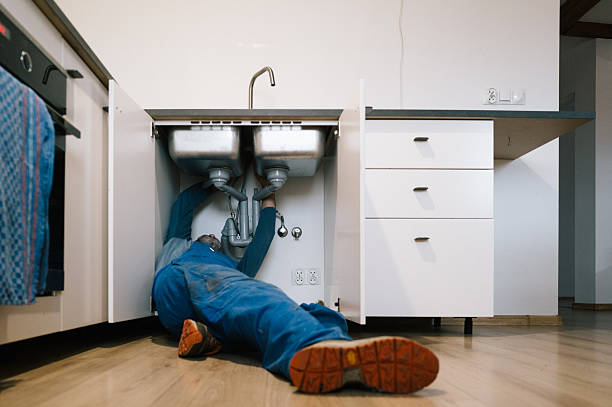 Professional Drain Cleaning technician working in Vintondale, PA